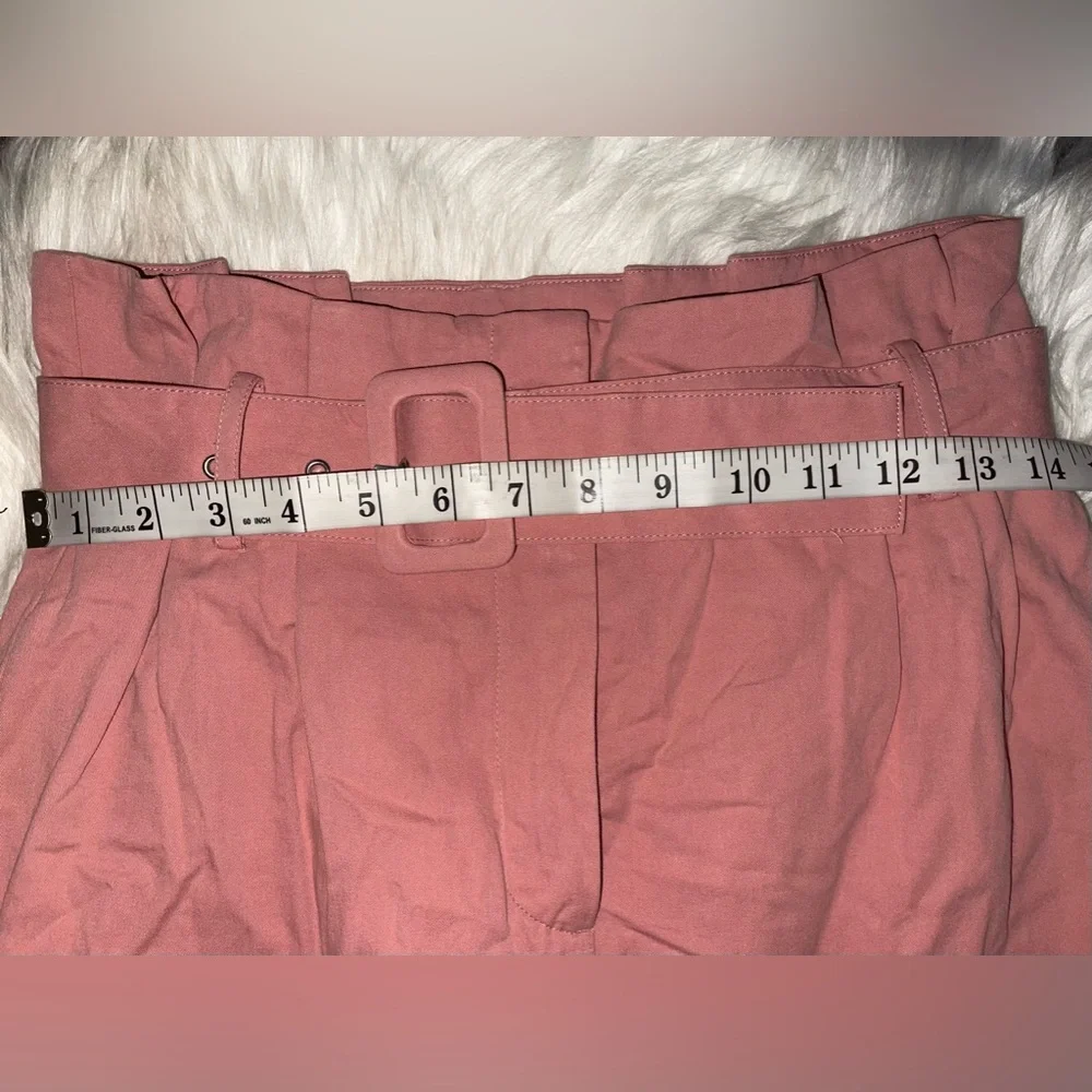 NWOT ZARA HIGH WAIST TROUSERS CULOTTES WITH BELT - Picture 13 of 16